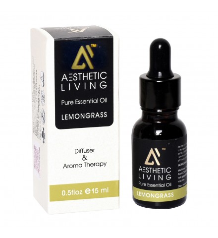 Pure Lemongrass Essential Oil - 15ml